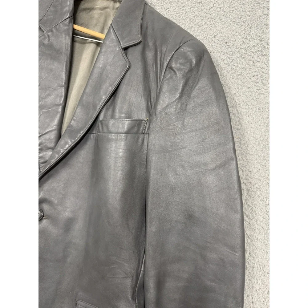 Clipper Mist Blazer Jacket Mens‎ 42 Long Classic Two Button Pocket Coat